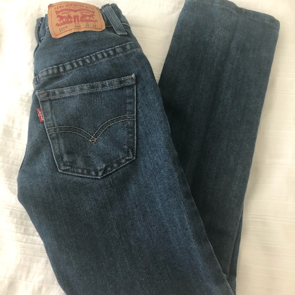 Levis Boy Jeans Size 8 Regular